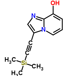 3-[(Trimethylsilyl)ethynyl]imidazo[1,2-a]pyridin-8-ol Structure