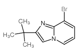 8-bromo-2-tert-butylimidazo[1,2-a]pyridine结构式