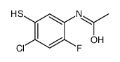 N-(4-chloro-2-fluoro-5-sulfanylphenyl)acetamide Structure