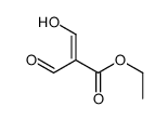 ethyl 2-formyl-3-hydroxyprop-2-enoate Structure