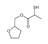 2-tetrahydrofurfuryl 2-mercaptopropionate结构式