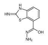 2-amino-1,3-benzothiazole-7-carbohydrazide Structure