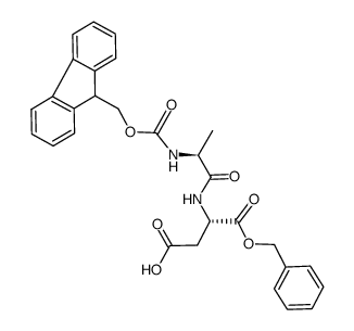 Fmoc-Ala-Asp-OBn Structure