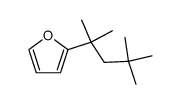 2-(1,1,3,3-Tetramethyl-butyl)-furan Structure