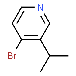 4-Bromo-3-(iso-propyl)pyridine structure