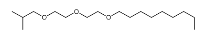 1-[2-[2-(2-methylpropoxy)ethoxy]ethoxy]nonane Structure