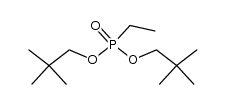 dineopentyl ethylphosphonate Structure