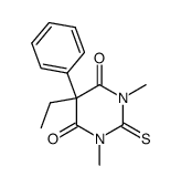 2-thio-N,N'-dimethylphenobarbital Structure