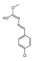 methyl N-[(4-chlorophenyl)methylideneamino]carbamate结构式