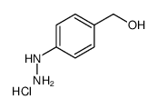 (4-Hydrazinophenyl)methanol hydrochloride (1:1) Structure