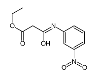 ethyl 3-(3-nitroanilino)-3-oxopropanoate Structure