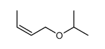 1-propan-2-yloxybut-2-ene Structure