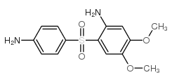 2-(4-aminophenyl)sulfonyl-4,5-dimethoxy-aniline structure