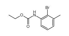 ethyl (2-bromo-3-methylphenyl)carbamate Structure
