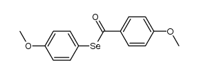 4-methoxybenzoyl 4-methoxyphenyl selenide Structure