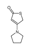 2,5-Dihydro-4-pyrrolidino-2-thiophenon Structure