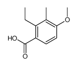 2-乙基-4-甲氧基-3-甲基苯甲酸结构式