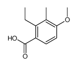 Benzoic acid, 2-ethyl-4-Methoxy-3-Methyl- structure