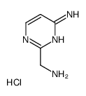 2-(aminomethyl)pyrimidin-4-amine,hydrochloride Structure