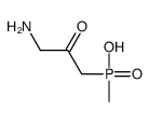 (3-amino-2-oxopropyl)-methylphosphinic acid Structure