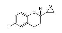 (S)-6-fluoro-2-(oxiran-2-yl)chroman Structure