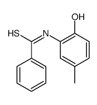 N-(2-hydroxy-5-methylphenyl)benzenecarbothioamide结构式