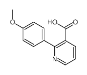2-(4-methoxyphenyl)pyridine-3-carboxylic acid结构式
