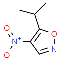 Isoxazole, 5-(1-methylethyl)-4-nitro- (9CI) picture