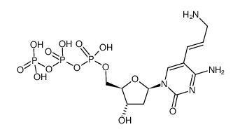 5-aminoallyl-dCTP Structure