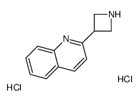 2-(azetidin-3-yl)quinoline dihydrochloride Structure