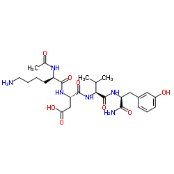 Acetyl Tetrapeptide-2 structure