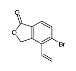 5-bromo-4-vinyl-2-benzofuran-1(3H)-one结构式
