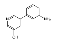5-(3-aminophenyl)pyridin-3-ol Structure