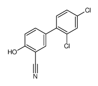 5-(2,4-dichlorophenyl)-2-hydroxybenzonitrile结构式