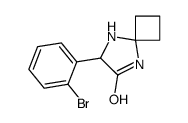 7-(2-Bromophenyl)-5,8-diazaspiro[3.4]octan-6-one Structure