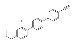 4-[4-(2-fluoro-4-propylphenyl)phenyl]benzonitrile结构式