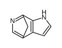 4,7-Methano-1H-pyrrolo[2,3-c]pyridine(9CI) Structure