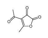 2,3-Furandione, 4-acetyl-5-methyl- (9CI)结构式