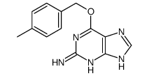 6-[(4-methylphenyl)methoxy]-7H-purin-2-amine结构式