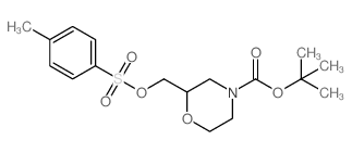 tert-Butyl 2-((tosyloxy)methyl)morpholine-4-carboxylate图片