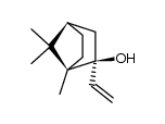 (1R,2S,4R)-2-ethenyl-1,7,7-trimethylbicyclo[2.2.1]heptan-2-ol Structure