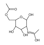 N-乙酰基-D-氨基葡萄糖6-乙酸盐结构式