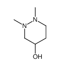 4-Pyridazinol,hexahydro-1,2-dimethyl-(9CI) Structure