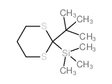 trimethyl-(2-tert-butyl-1,3-dithian-2-yl)silane结构式