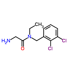 N-(2,3-Dichlorobenzyl)-N-ethylglycinamide Structure