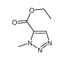 Ethyl 1-Methyl-1H-1,2,3-triazole-5-carboxylate Structure