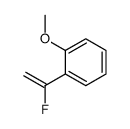 1-(1-fluoroethenyl)-2-methoxybenzene Structure