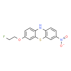 2-(2-Fluoroethoxy)-8-Nitro-10H-Phenothiazine Structure