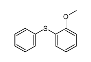 1-methoxy-2-(phenylthio)benzene Structure