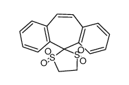 spiro[dibenzo[a,d][7]annulene-5,2'-[1,3]dithiolane] 1',1',3',3'-tetraoxide Structure